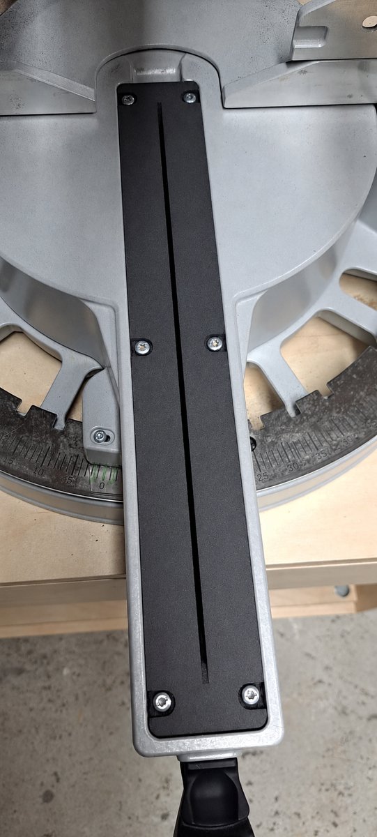Zero Clearance Insert – Compatibel met Festool KAPEX KS 88 & KS 120 – CNC Gefreesde Inlegplaat voor Afkortzaag