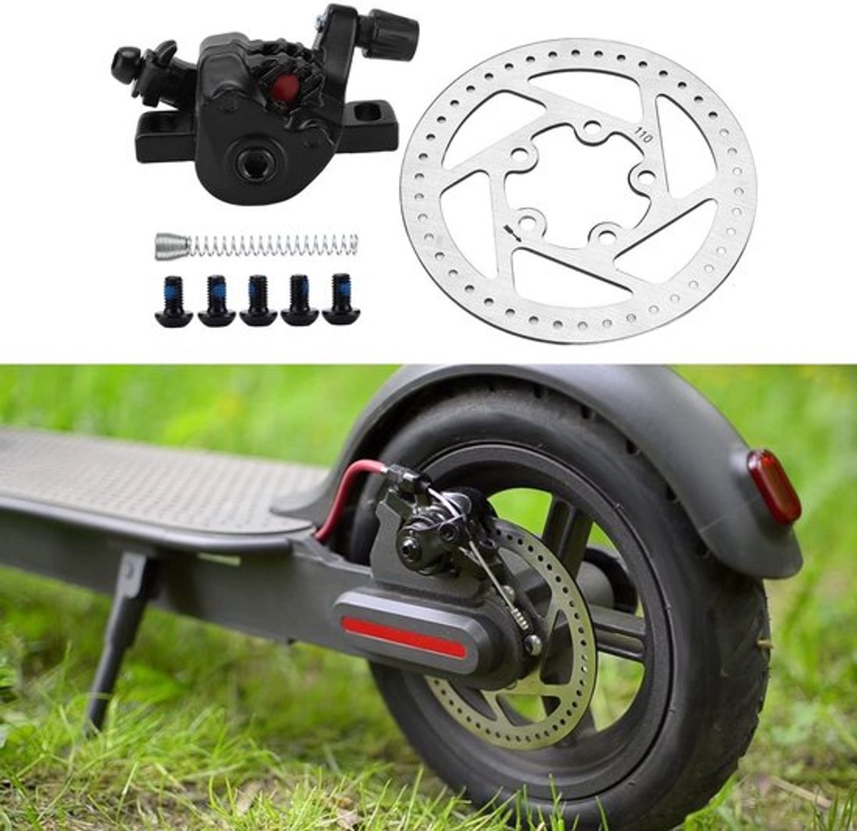 Store_9 - Fiets Schijfrem Kit - Schijfrem Rem Kit - Ideaal voor vervanging - 110mm