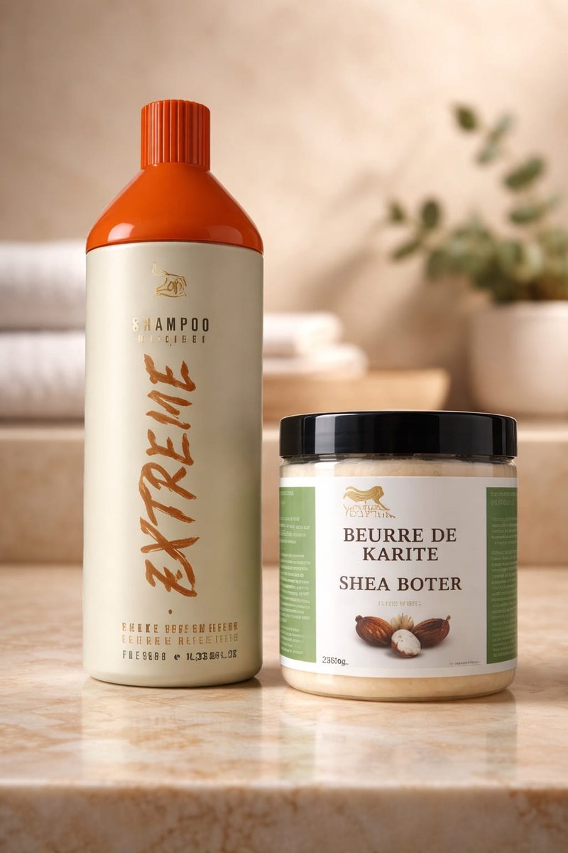 Zap Extreme Braziliaans shampoo Formolvrij 1000ml + 1 gratis Shea Butter