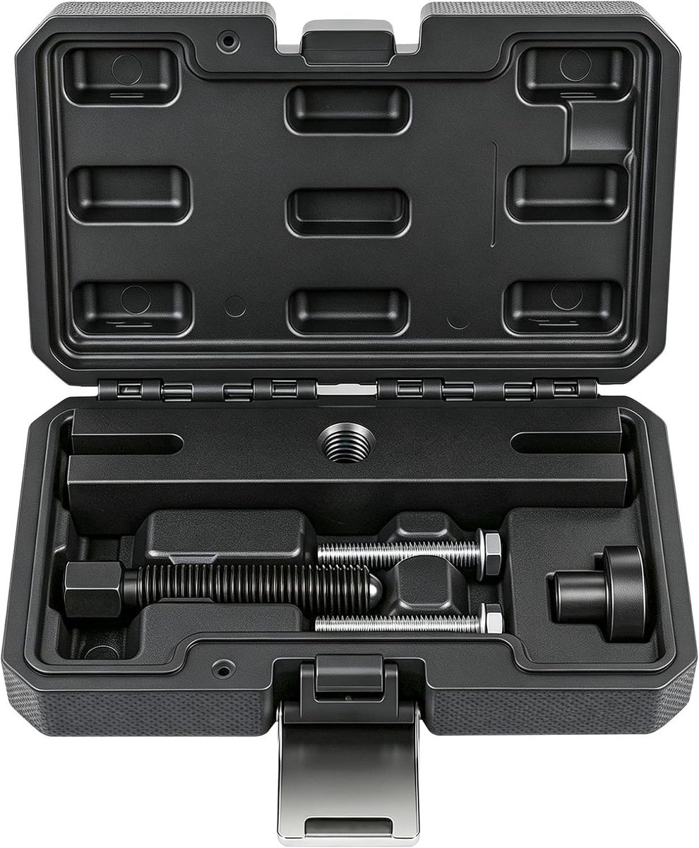 Krukassen katroltrekker voor Ford 2.0 EcoBlue/TDCi - Trillingsdemper en riemschijftrekker, compatibel met Transit en Tourneo Custom, OEM 205-295, 204-158-01