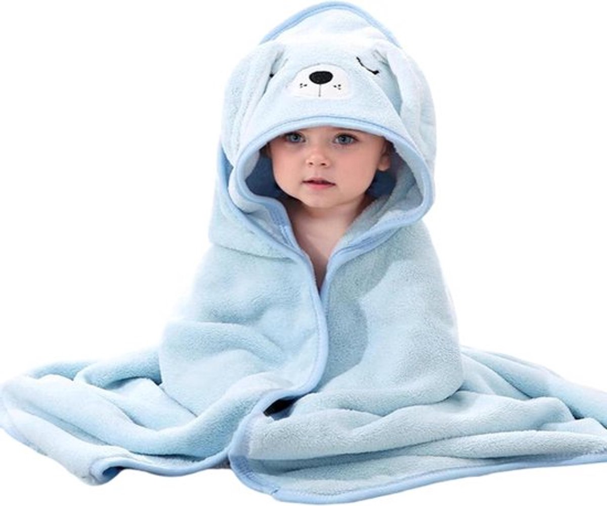 Babyhanddoek met capuchon - Ultrazachte handdoek voor jongens en meisjes