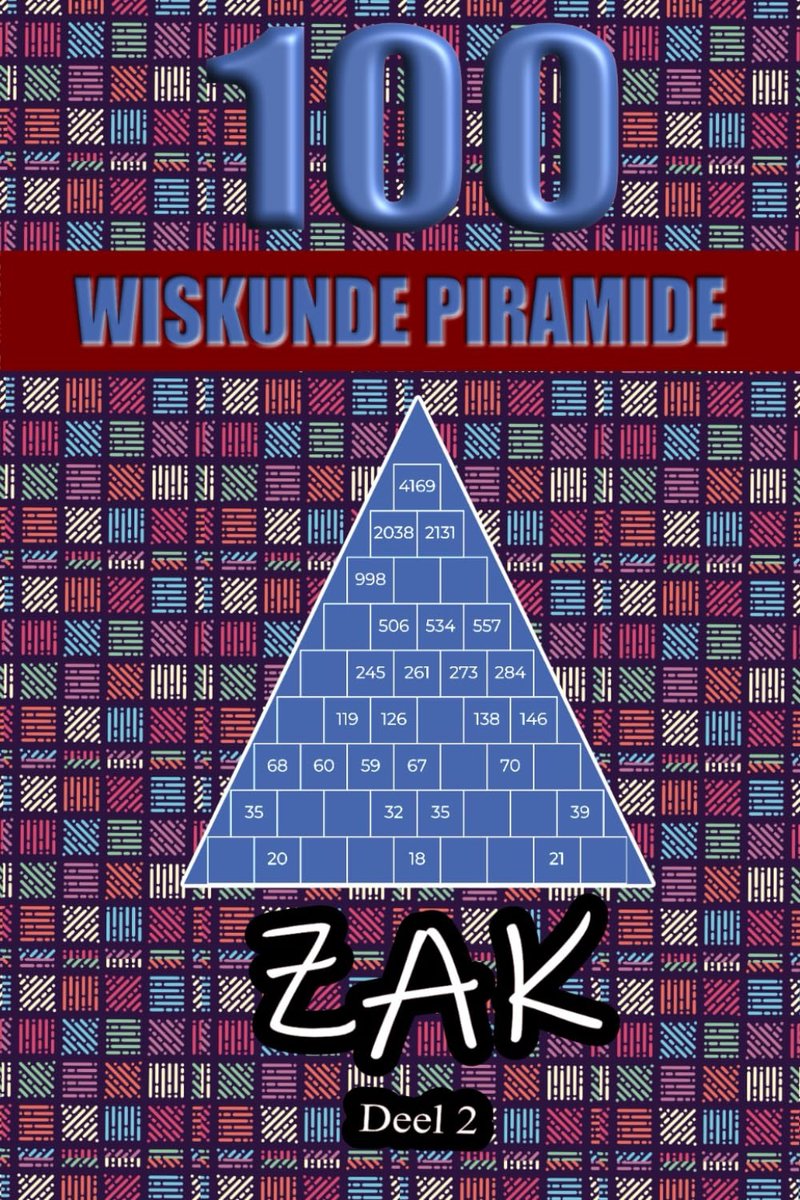 100 Pocket Math Pyramid-Puzzels Deel 2: Wiskundige Optelling Som Aftrekking Plus Min Spelpuzzelboek Met Volledige - ShopVlot