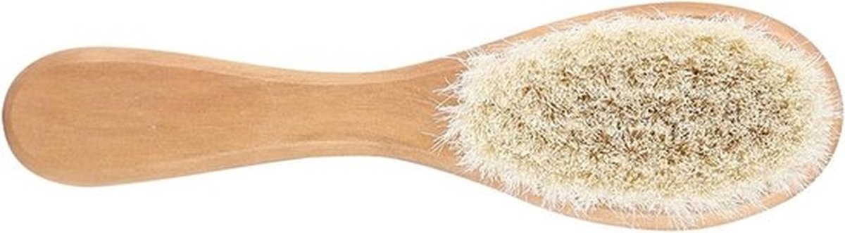 Zacht Baby Haarborstel met Houten Handgreep - Hoofd Massage Verzorging Kam - Voor Pasgeborenen, Peuter, Kinderen - Dopborstel toegevoegd.