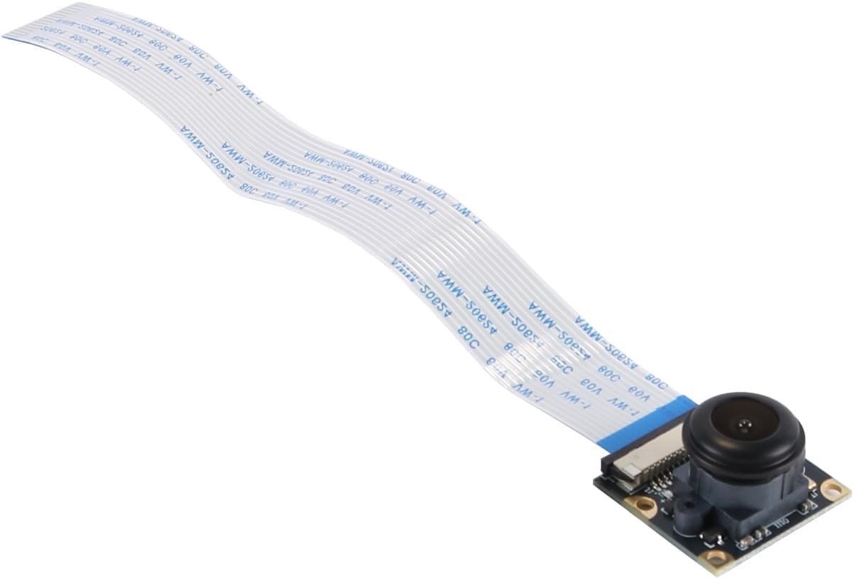 Nachtzicht Infrarood Camera Module voor Raspberry Pi 4 - 5MP OV5647 Sensor, HD Video, 160 Graden Instelbare Brandpuntsafstand