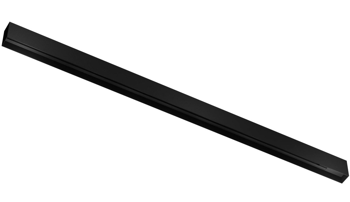Infinitus trackprofiel voor 1-fase railverlichting, 290 cm, zwart, 220-240V, spots niet inbegrepen
