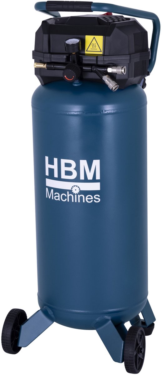 HBM Hotdog Olievrije Compressor 50 liter (156 l/min) — afbeelding 2