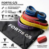 Weerstandsbanden - set - lang - dubbellaags - latex - elastisch - duurzaam - elastiek - fitness - calisthenics - crossfit - gymnastiek - kracht - flexibiliteit - workouts.
