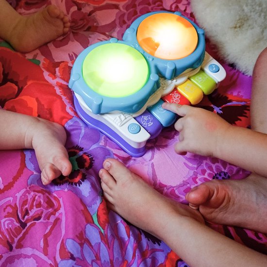 Playgro 2 in 1 Muziekmaker met geluid en licht - Djembee - muziekinstrument van Playgro — afbeelding 3
