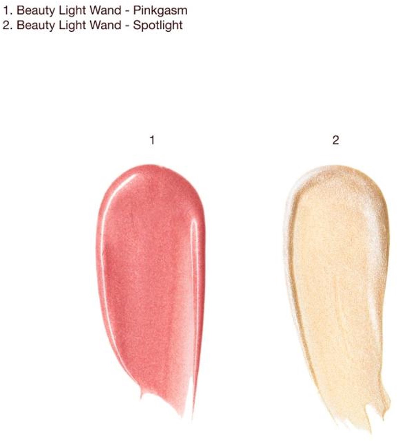 Charlotte Tilbury - Hollywood Superstar Glow Kit - 2 Mini Beauty Light Wands Spotlight & Pinkgasm 2 x 5 ml - Limited Edition