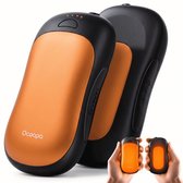 Ocoopa® Handverwarmers Herbruikbaar – 2 Stuks – 4 Warmtestanden – 4 Warmtevlakken – Magnetisch Ergonomisch Ontwerp – Powerbank 2x 5000 mAh – Nooit meer koude handen