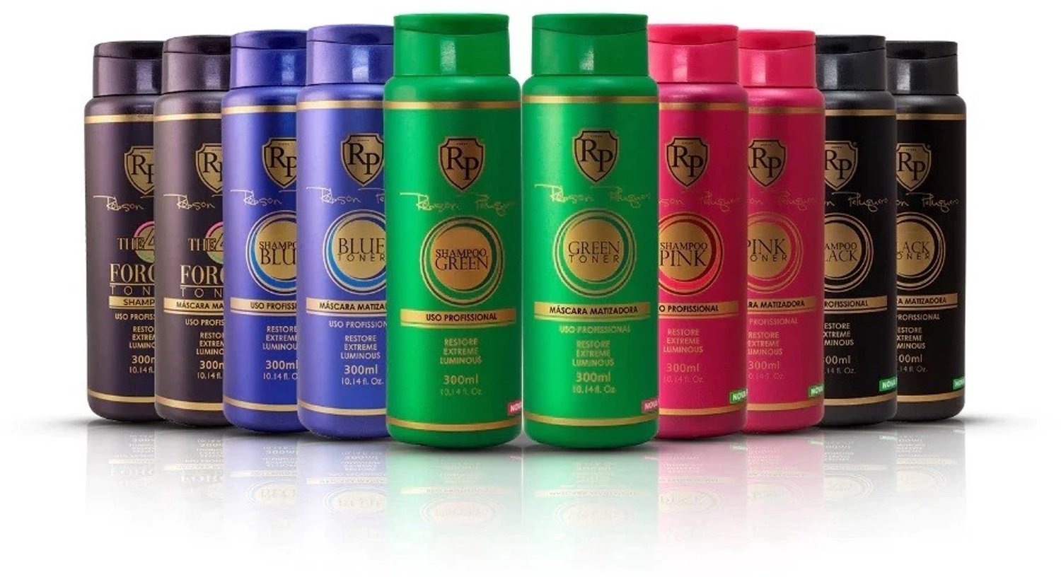 Actie 5x Robson Peluquero Home Care 5x(2x300ml) Toner Zilvershampoo Gloss