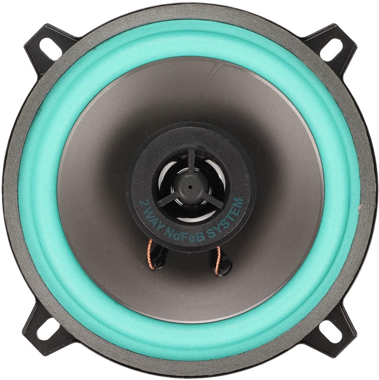 Auto subwoofer 5 inch - coaxiaal luidsprekersysteem - 87dB gevoeligheid - hoogwaardige basgeluid - m-winkel