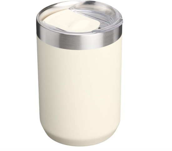 STANLEY Everyday Camp Cup 355 ml – Crèmekleurige Drinkbeker – Herbruikbare Beker voor Koffie, Thee en Warme Dranken — afbeelding 2