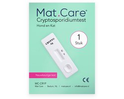 Mat Care Cryptosporidiumtest voor Honden en Katten - 1 test