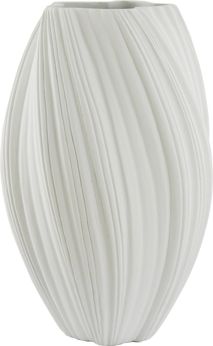 Light & Living Vaas Yatung 81cm - Crème