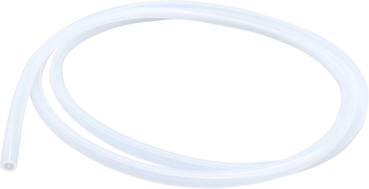 Slang, 6 mm x 9 mm (binnendiameter x buitendiameter), 1.5 meter lang, geschikt voor contact met levensmiddelen, flexibel, transparant, water- en luchtslangen voor pompoverdracht