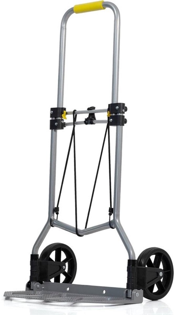 Zero Hand Truck Sack Platform Trolley with Puncture-Proof Wheels and Telescopic Handle - 90KG (90KG)