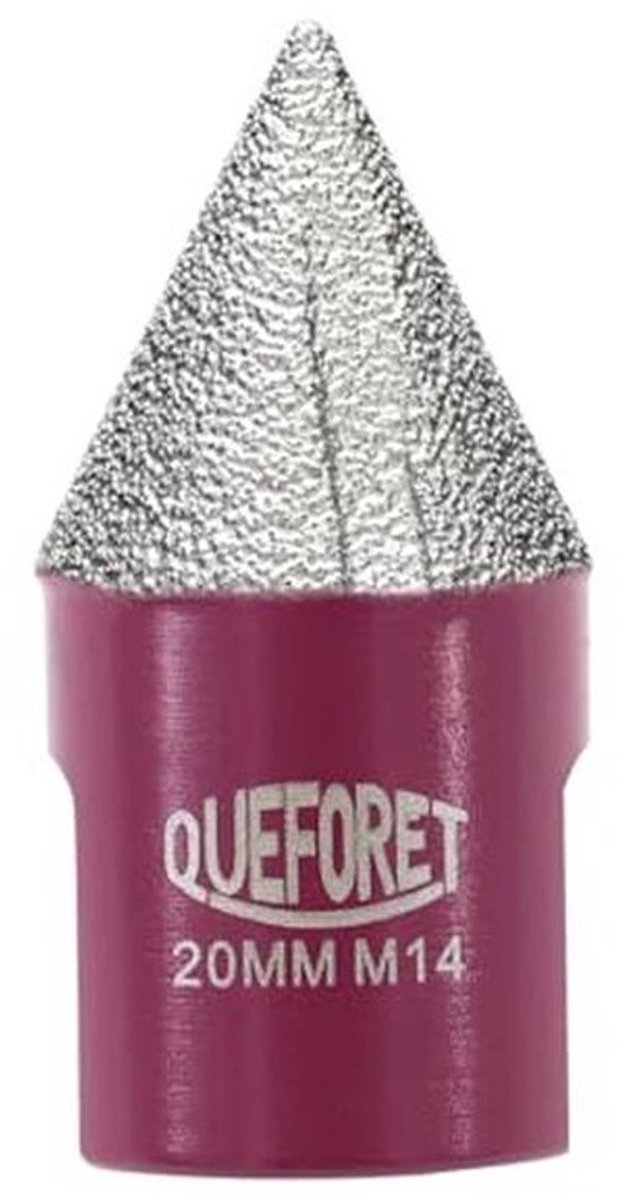 Diamantfrees 20 mm x M14 - Perfect voor fijn steengoed, porselein, tegels, keramiek, marmer en graniet