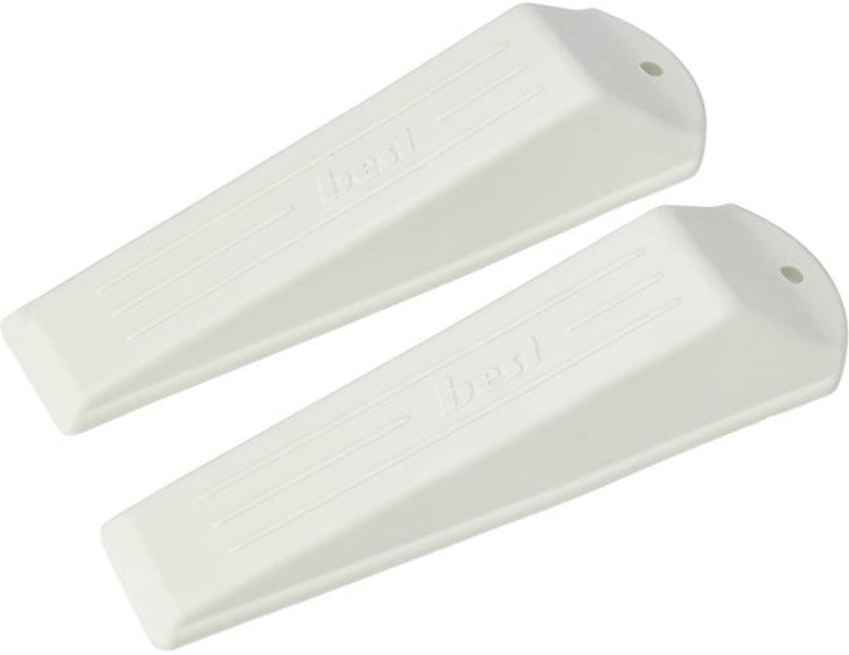 premium deurwig wit (verpakking van 2)