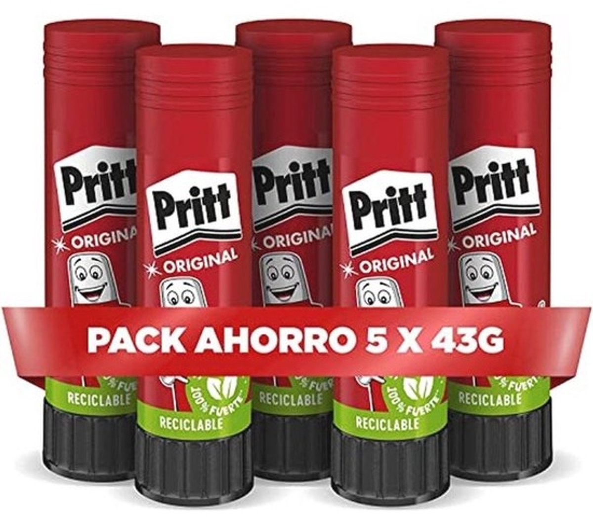 Lijmstift Groot 43 g met 4+1 Geschenkverpakking
