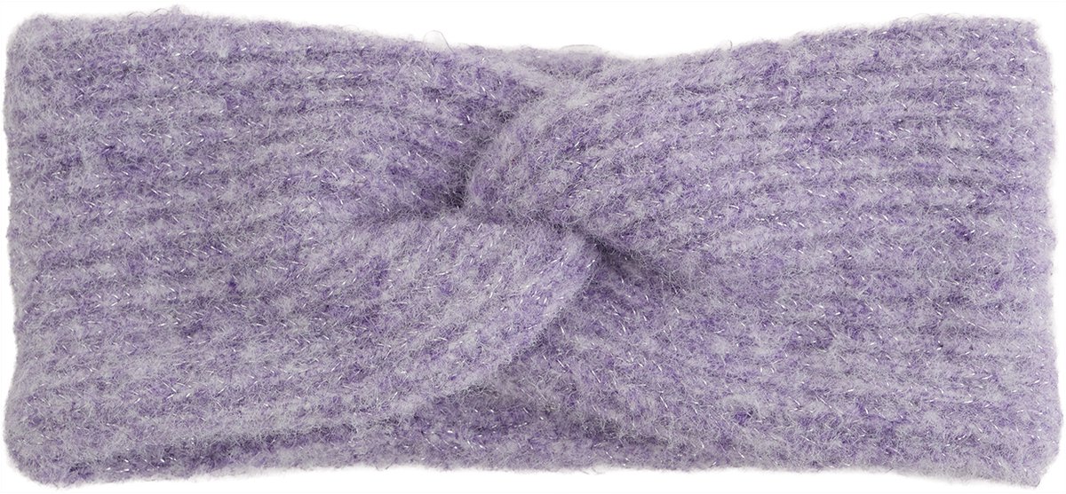 WE Fashion Meisjes gebreide hoofdband met glittergaren