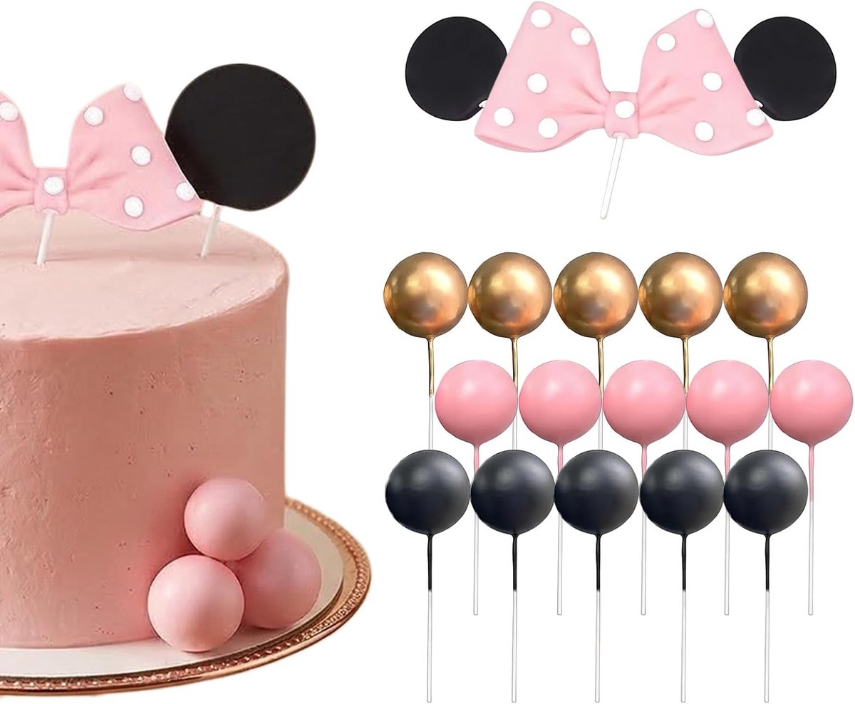 Kuchen Roze met Striklusjes en Oren