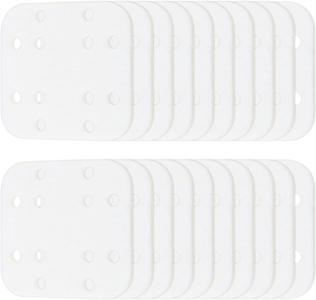 Pads Vervanging Compatibel met Elechomes UC5501/SH8820/SH8830 Ontkalken Pads Cellucotton Luchtbevochtiger Ontkalken Pads 55x50mm
