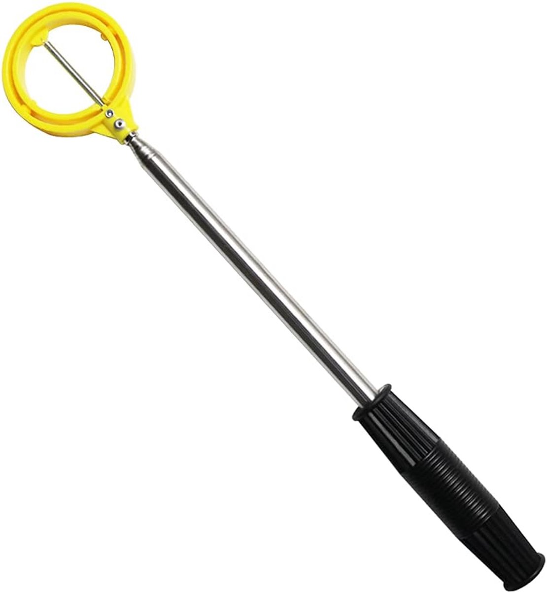 Uitrekbare golf raper - Golf sport accessoire - Waterbal vangstang - uitschuifbaar 205cm, automatische greep, geen bukken nodig - Roestvrij staal - 40×7×7 cm, 7 cm kop