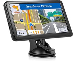 7-inch GPS-navigatie voor Auto, Vrachtwagen & Camper, Vooraf Geïnstalleerde Europa Kaarten (2025), Gratis Updates, Gesproken Navigatie, Flitspaalwaarschuwing, Offline Touchscreen，waarschuwingen voor flitspalen, touchscreen