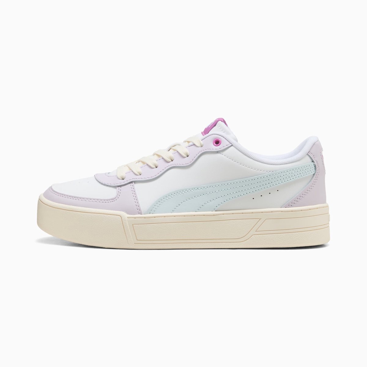 PUMA Skye – /Dewdrop/Lilac Frost Skye Lifestyle Dames Sneakers voor Vrouwen Wit