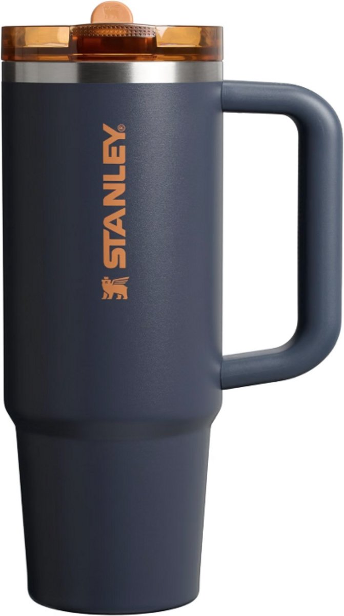 STANLEY Quencher ProTour Flip Straw Tumbler 0,89L (Twilight VRT) – Lekvrije Drinkbeker met Rietje & Handvat – Geïsoleerd RVS – BPA-vrij
