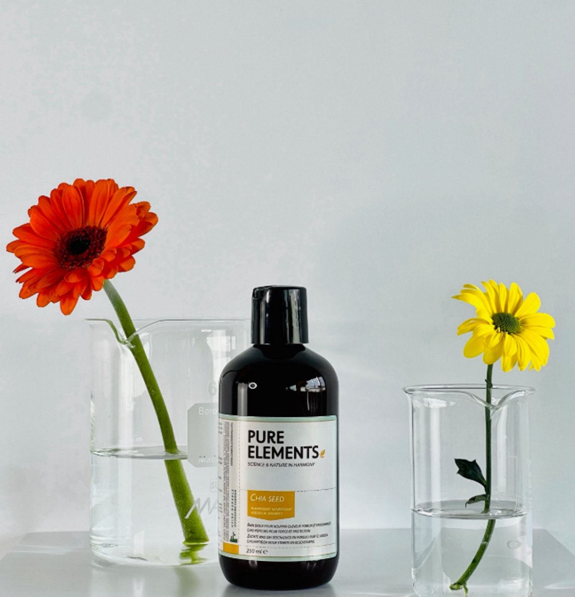 pure elements chia seed nourishing shampoo 250ml
