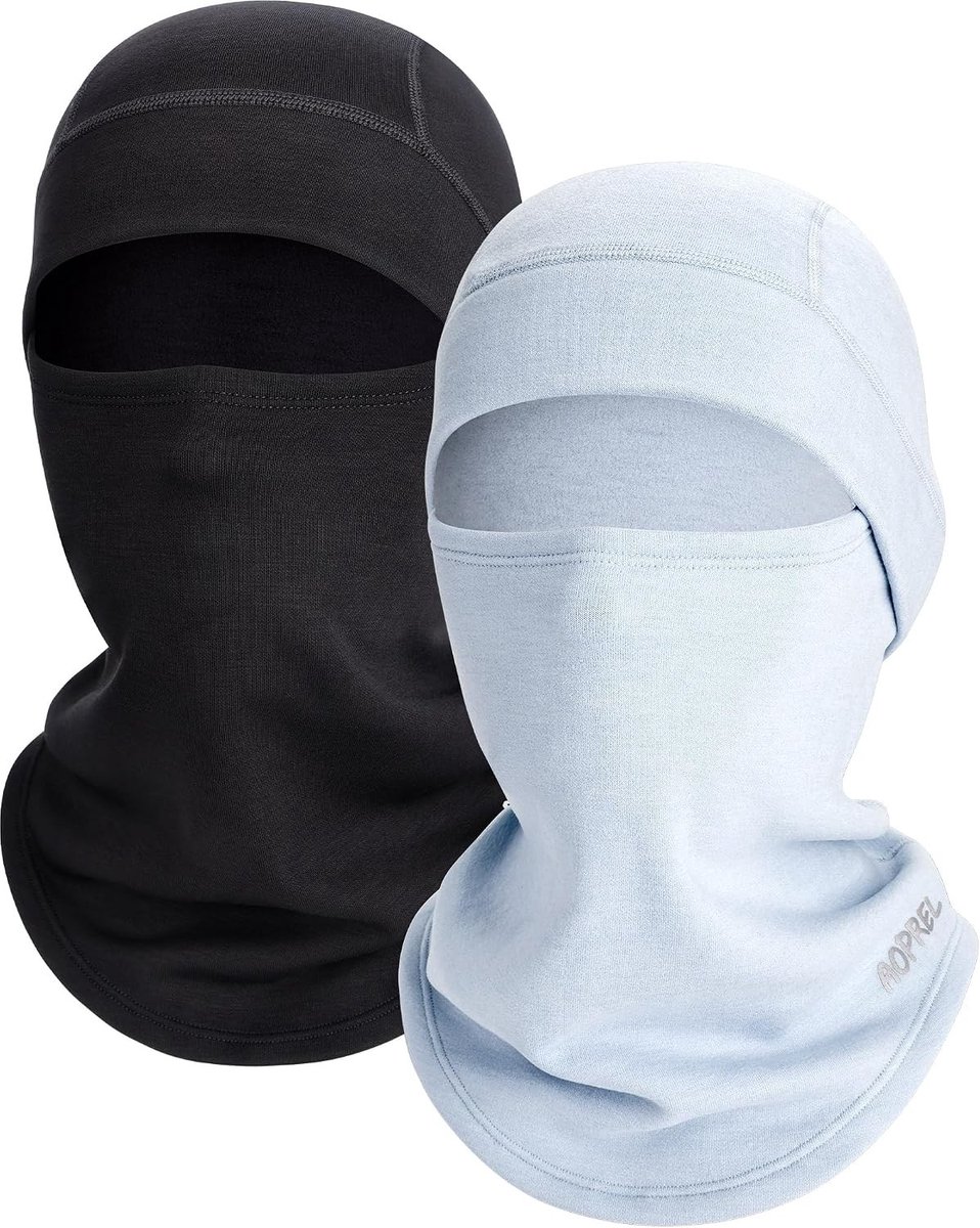 Zachte Kinderen Balaclava Ski Masker van Modal en Wolmix voor Windbescherming en Koude Weer, Volledige Gezichtsbedekking voor Jongens en Meisjes