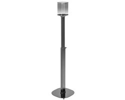 RICOO Premium luidsprekerstandaard LH073, speciaal ontworpen voor SONOS ONE (SL), studiomonitorstandaards met een hoog draagvermogen van 10 kg, luidsprekervloerstandaards, 1182 x 265 x 265 mm, 1 stuk,
