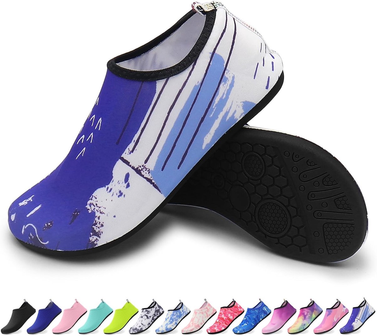 Waterschoenen, antislip, voor zwembad, zee, surfen, watersport, ultralicht en sneldrogend