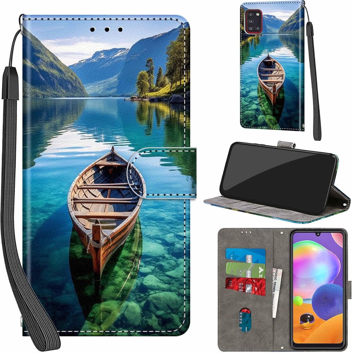Hoesje voor Samsung Galaxy A31, De boot