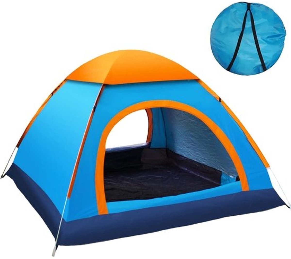 Werptent voor 2-3 personen, waterdicht, pop-up tent, automatisch, winddicht, campingtent, ultralicht, voor strand, outdoor, survival, festivals, reizen, wandelen, vissen