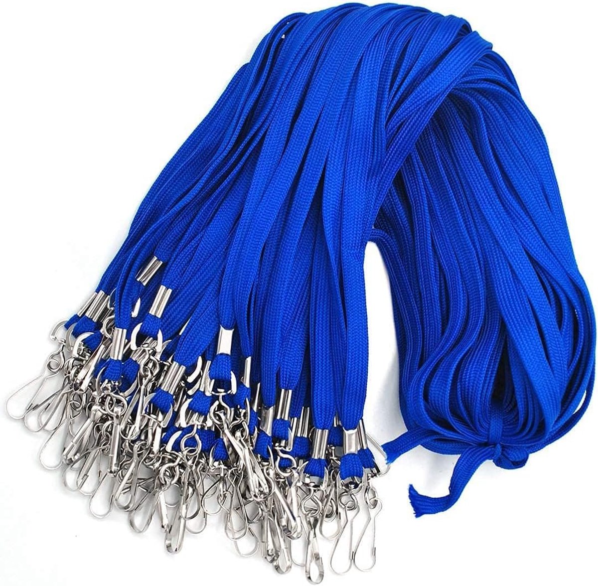 Sleutelband, blauw, 30 stuks