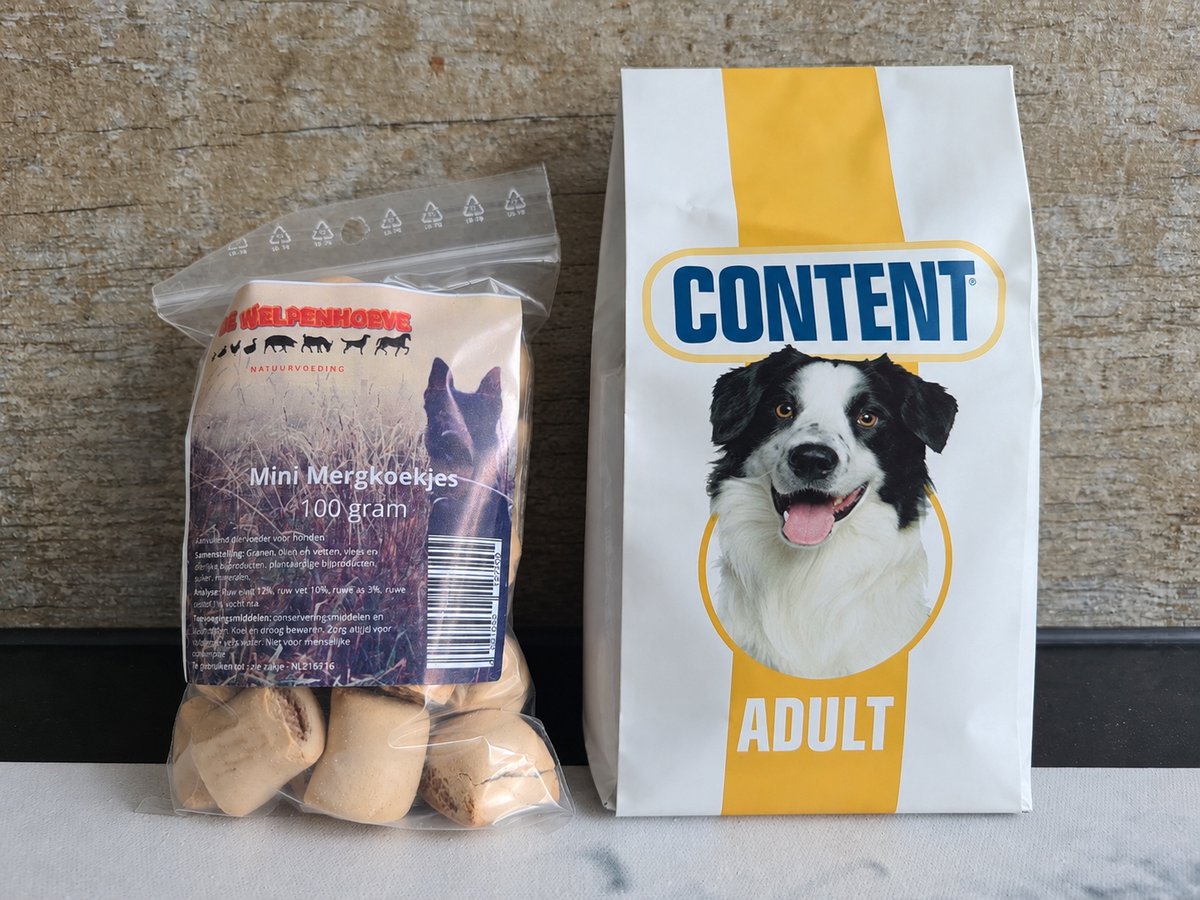 Content Economic 15 kg met extra snack 100 gram