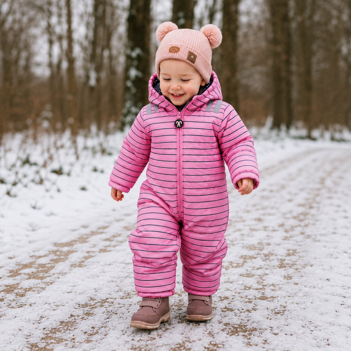 Ducksday Winterpak – Skipak voor baby’s – Sneeuwpak – Snowsuit – Waterdicht & PFAS-vrij – Gerecycled Polyester – – Em Groen
