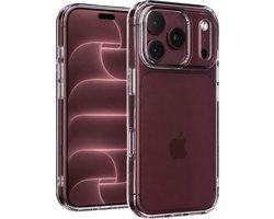 Hoesje - geschikt voor iPhone 17 Pro Max / 18 Pro Max - Transparant - hoes - shock proof