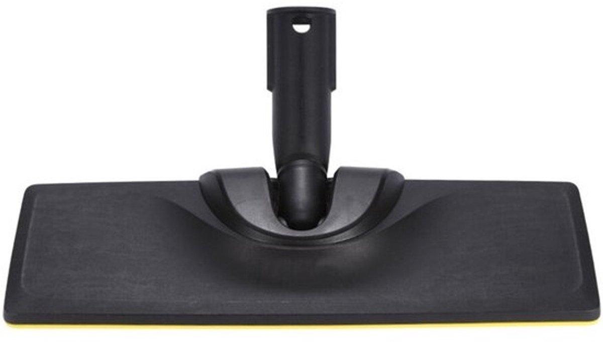 Stoomreiniger Borstelkop - Mondstuk Vervanging - Vloeren Keukens Reinigen - Hoogwaardig Materiaal - 9.8x17.8x31.5cm - Zwart