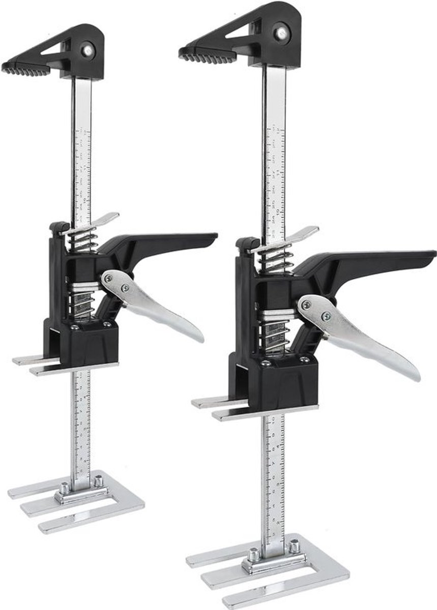 Moeiteloze armlift 15,5 inch 2-delig, 2024 arm utility lift, multifunctionele hoogteverstelling lift voor meubels, kasten, deurpanelen, ramen, gipsplaat. Hefvermogen 350 lbs, liften tot 9,5 inch.