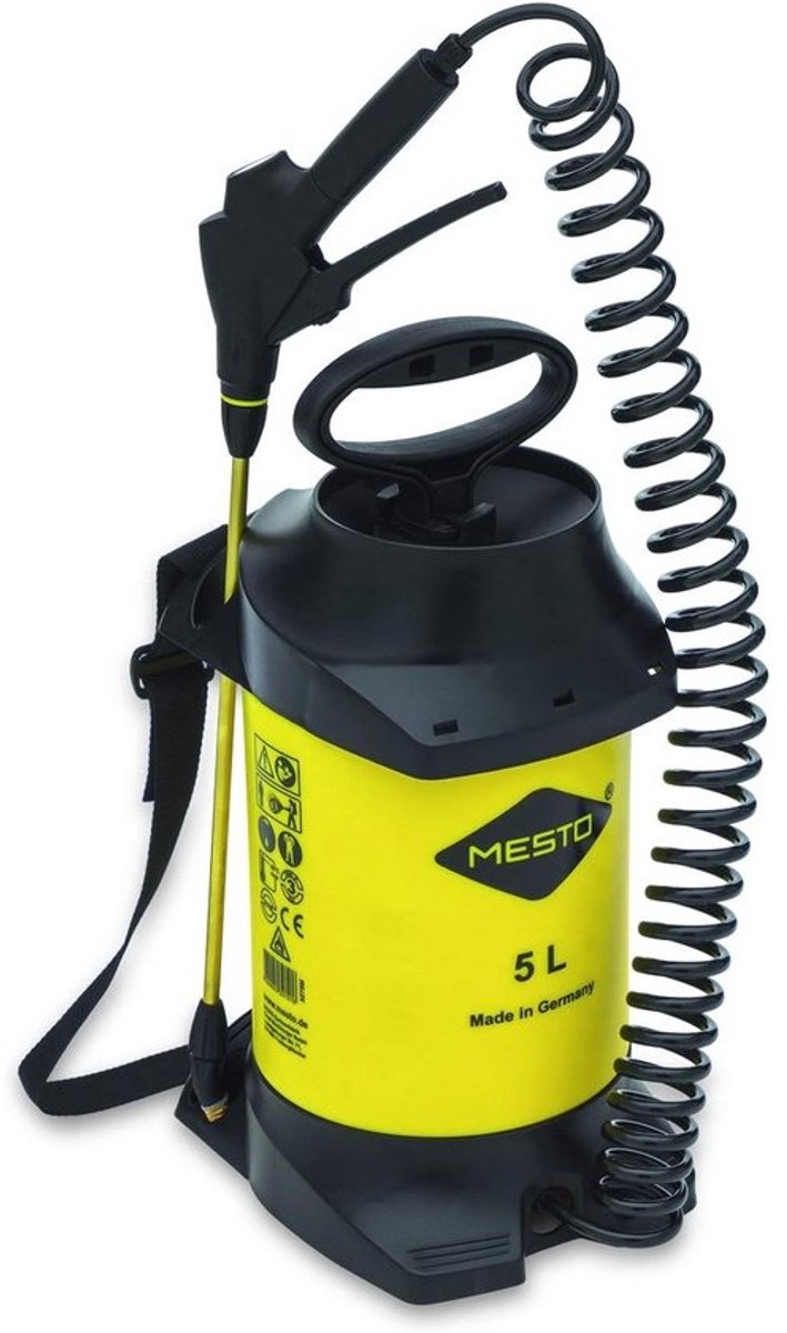 Drukspuit 5L met manometer voor Plantenverzorging en Onkruidbestrijding