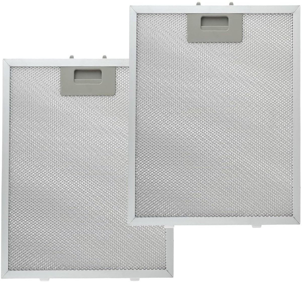 Afzuigkapfilter Set van 2 – 5-Laags Aluminium Vetfilter – Vaatwasserbestendig – 320 x 260 mm