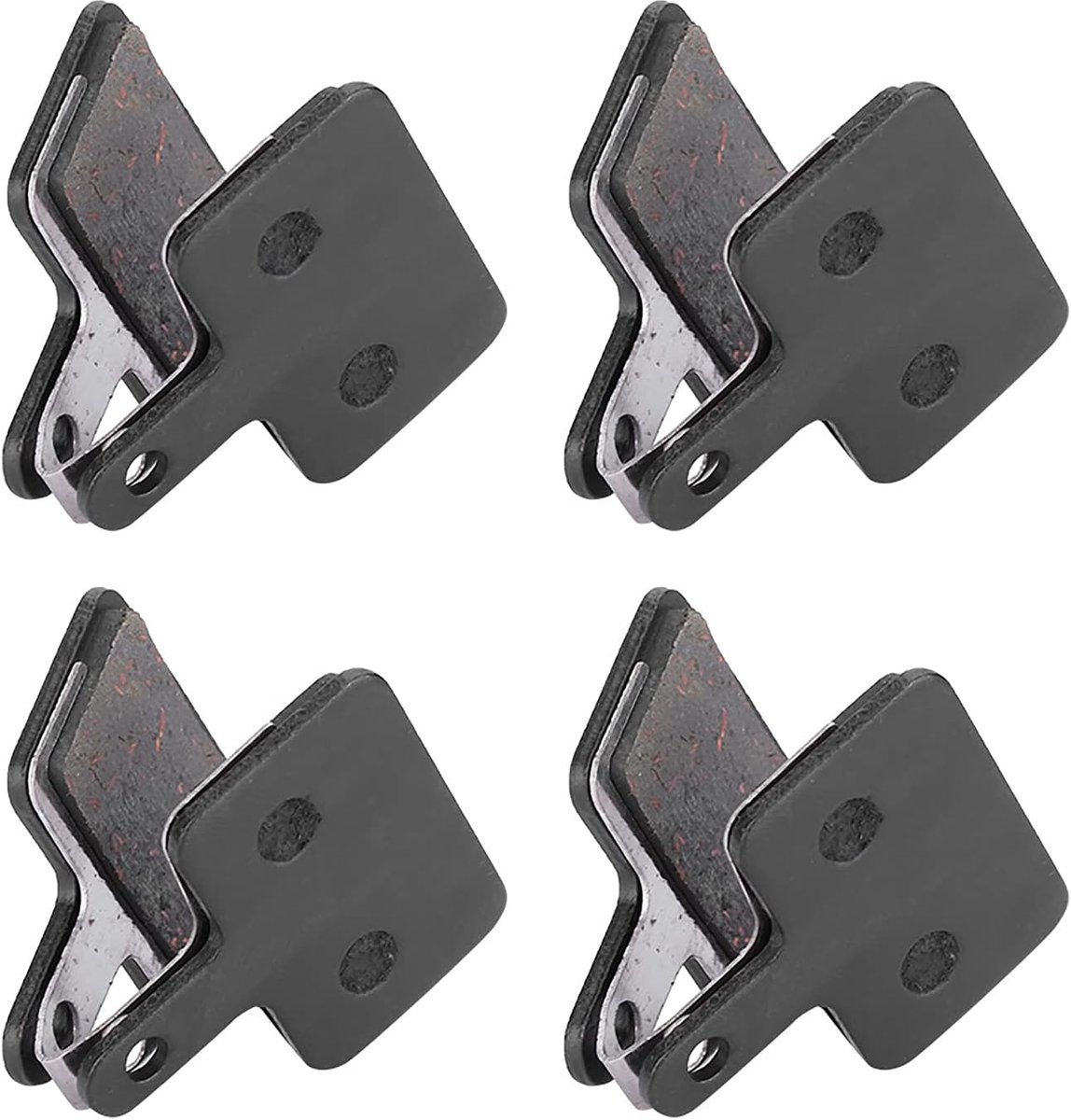 4 paar koperen semi-metalen fietsschijfremblokken Fietsrem vervangende onderdelen Remblokset Scooter Fietsonderdelen Accessoires, Fietsremblokken,