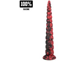 Fiction Cocks - Infernal Tentacle Demon - Anal Lang Dildo - 37,5 cm - Red/Black