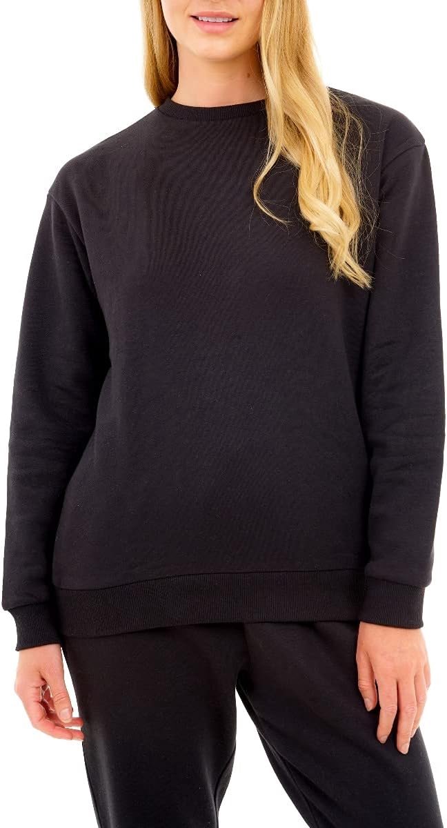 M17 Womens dames gerecycled oversized hoody zacht gezellig sweatshirt dames M17 Womens dames gerecycled sweatshirt zachte gezellige casual trui (L, roze) (1-Pack)