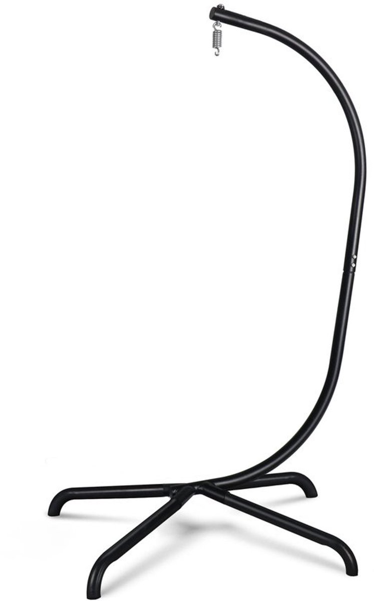 Egg Hangstoel - Hangstoel met Standaard - Chair voor Binnen en Buiten - Woonaccessoire