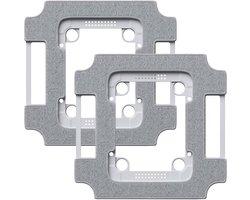 2 stuks reinigingspads voor ECOVACS WINBOT W3 OMNl raamreinigingsrobot, houder, reserveonderdelen, microvezeldoeken, eenvoudige montage zonder gereedschap, effectief reinigen vlekken en stof